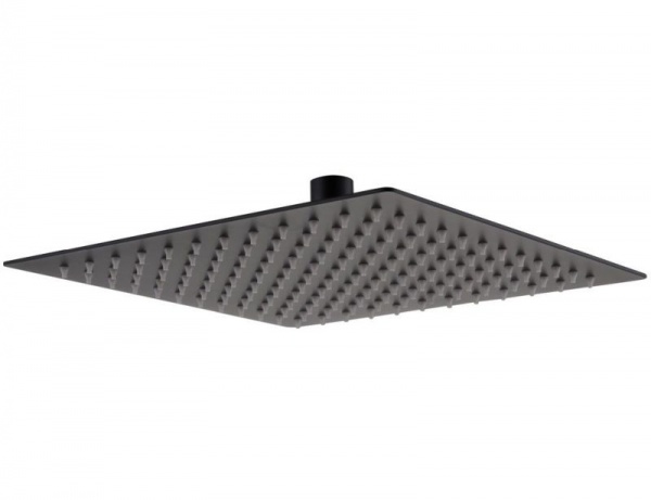 Black Collection Luxury Square Black Shower Head